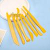 7-Piece Plastic Clay Carving Knife Set for Sculpture Art Supplies