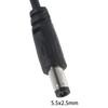 6V LR3 AAA Dummy Battery AAA Battery Eliminators Cable Replace 4Pcs 1.5V AAA Batteries for LED Light Toy Remote Control