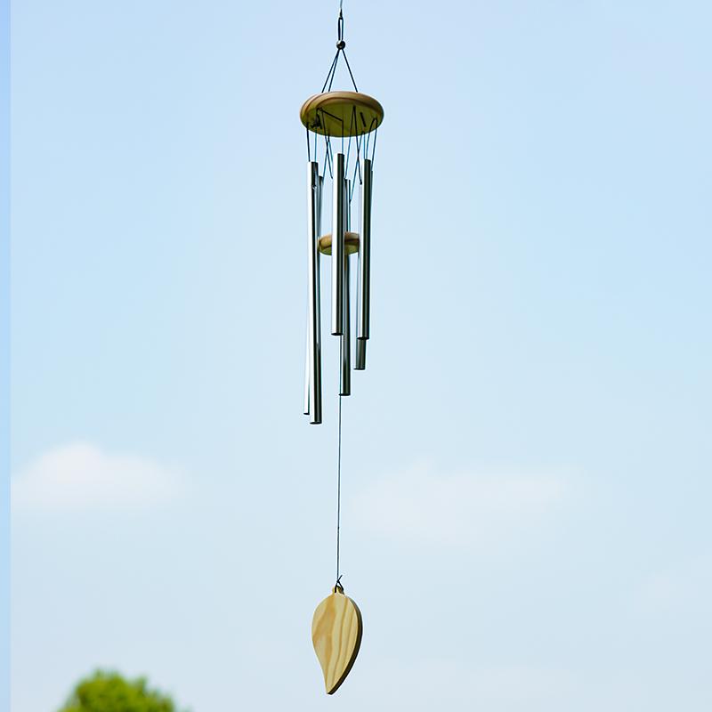 

Nordic Chinese 6-Tube Wind Chime Ornament: Outdoor Balcony Decor & Gift for Girls