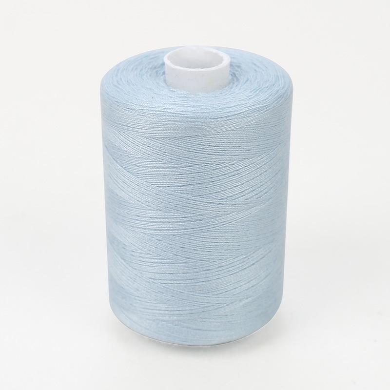 Hilo de Coser de Poliéster de Alta Velocidad 402 - 1000 Yardas, Colores Arcoíris, Ideal para Proyectos de Costura Casera y a Mano