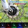Lights, Rechargeable Hub Lights, Windmill Wheels, Decorative Lights, Mountain Bike Riding Accessories