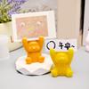 Hand Raised Animal Message Clip Silicone Mold Versatile Mold for Creating Animal Desk Organizers and Keepsakes