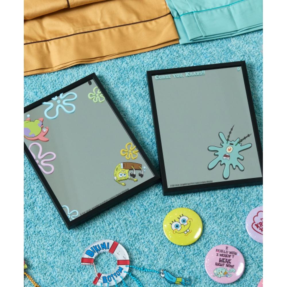 Dancomma Spongebob Printing Mirror  A5 