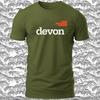 Neues Devon Energy Logo Lustiges Herren T-Shirt Größe S-5XL Hergestellt in den USA Unisex T-Shirt