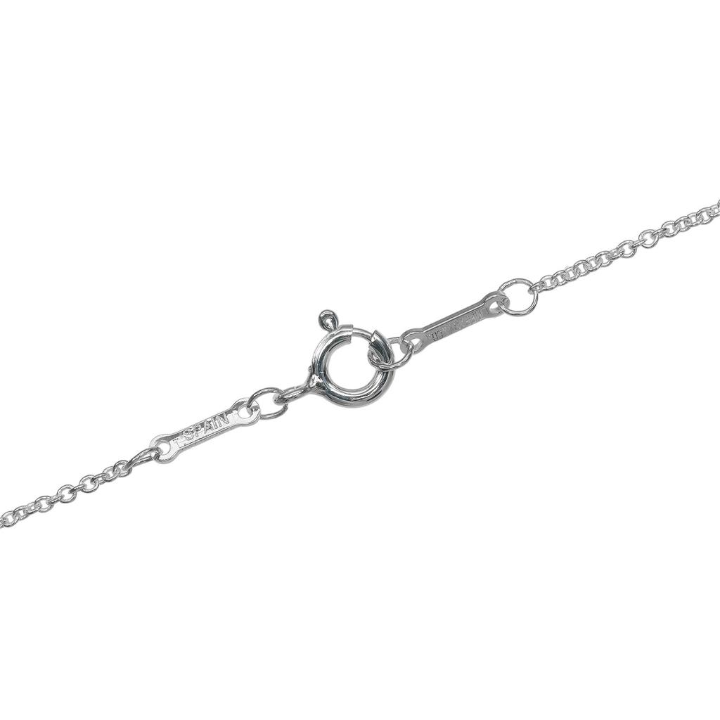 TIFFANY&Co. Crucificus Small Necklace Rosary Cross Vintage El Saperetti Silver925 3.63g _ Used
