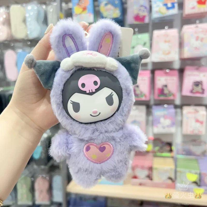 2026 Sanrio  Me Mell Cartoon Style Soft Plush Toy Kawaii Bag Car Pendant Keychain Trending Festival Birthday Gift For Girls