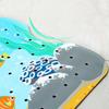 Bathtub Mat Cartoon Printed Anti-Slip with Drainage Holes Strong Suction Cups Safe Fun Bathing Experience Children Shower Mat