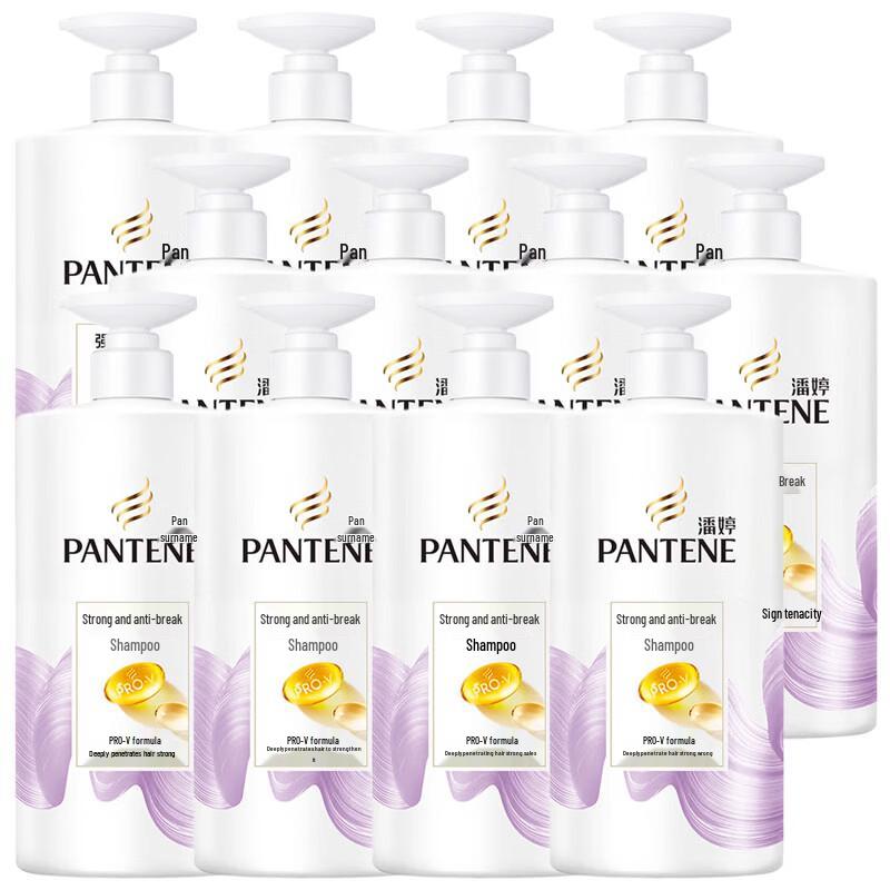 Pantene PRO-V Strong & Anti-Breakage Shampoo, 750g x 12-Pack