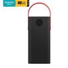Portable Power Bank Sleeve Case With Handle Romoss PEA57 PEA60 - Black Soft Silicone Full Coverage Protective Cover