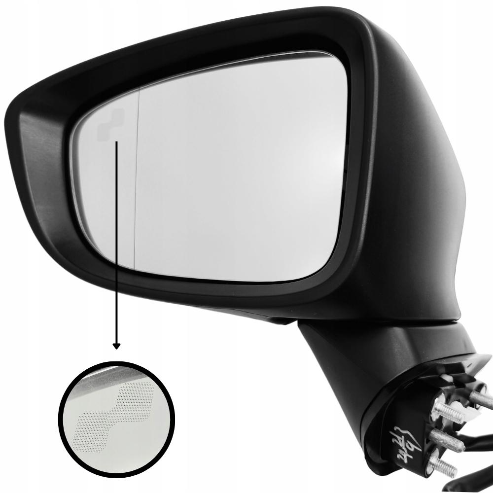 Left Mirror Mazda 6 2012-2022 Electric Folding Heated 9-Pin + Bsm