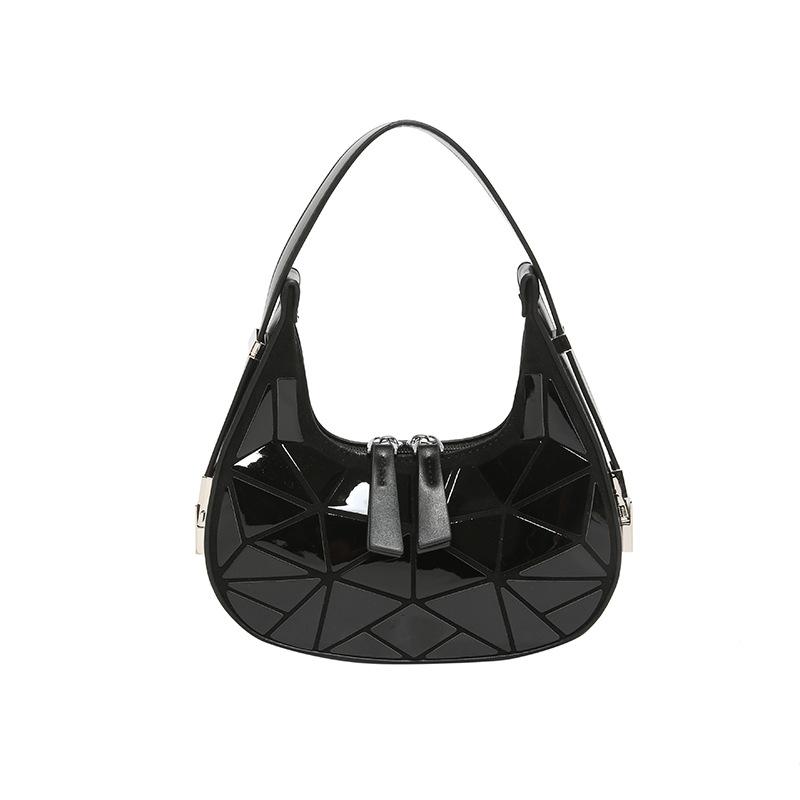 Matte black crossbody bag for women geometric bags women's messenger bags shoulder bags new designer bags
