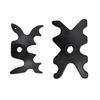 Light Weight Billiard Cue Rest Bridge Portable Unique Bridge Head Black Plastic Slip-On Bridge Billiards Cue Rack
