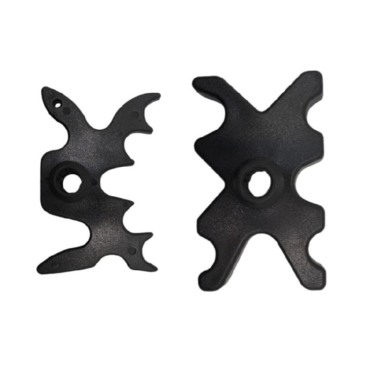 Light Weight Billiard Cue Rest Bridge Portable Unique Bridge Head Black Plastic Slip-On Bridge Billiards Cue Rack