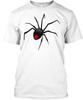 Black Widow Spider T-Shirt Made In the USA Size S To 5XL Unisex T-Shirt