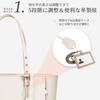 RAINSMORE Business Large Capacity Tote A4 Exterior Formal Perfect for Job and Beige Women's Bag, Bag, Size, Pocket, Water-Repellent, Self-Standing,