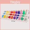 Wooden Number Shape Threeinone Counting Board Educational Toy For Early Learning Kids