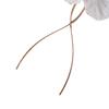 Hook Earrings Fashion Elegant Petal Shape Long Dangle Design Earrings for Women