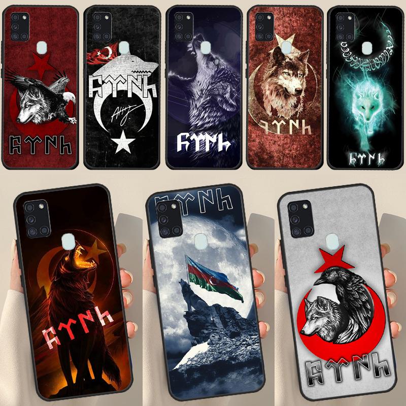 

Turkish language bozkurt gray wolf Case For Samsung Galaxy A34 A54 A14 A12 A52 A22 A32 A42 A72 A13 A33 A53 A50 A51 A71 Coque