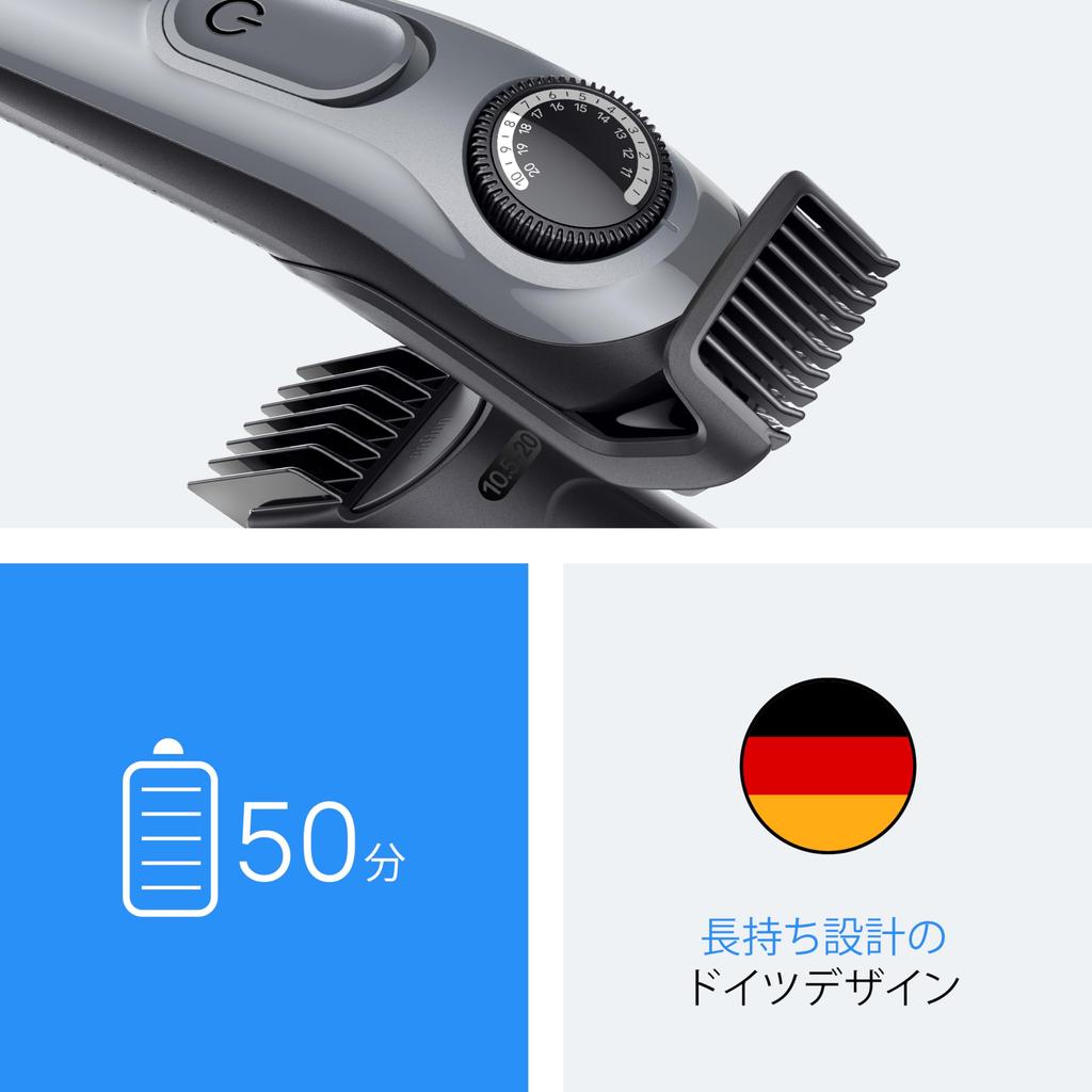 Braun Series 3 BT3525 Beard Trimmer and Clipper Men's Electric Beard Trimmer Shaver