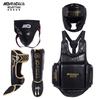 Conjunto de Equipamento de Proteção para Treinamento de Combate Muay Thai Drácula