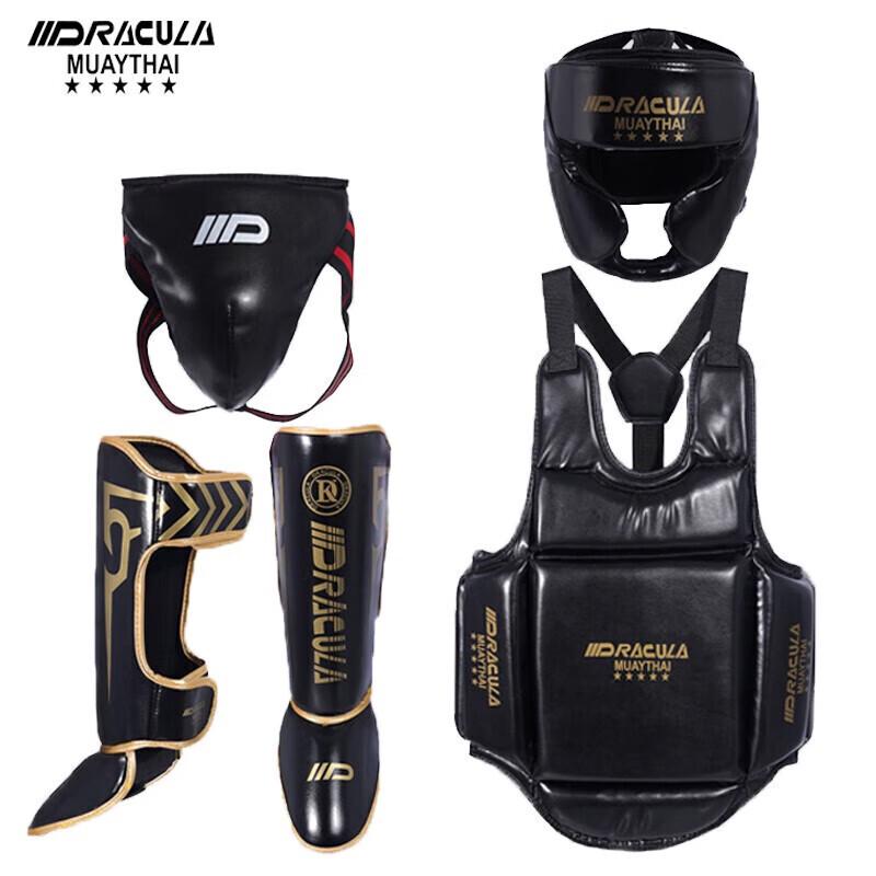 Muay Thai Dracula Combat Training Protective Gear Set M (Youth/Female)