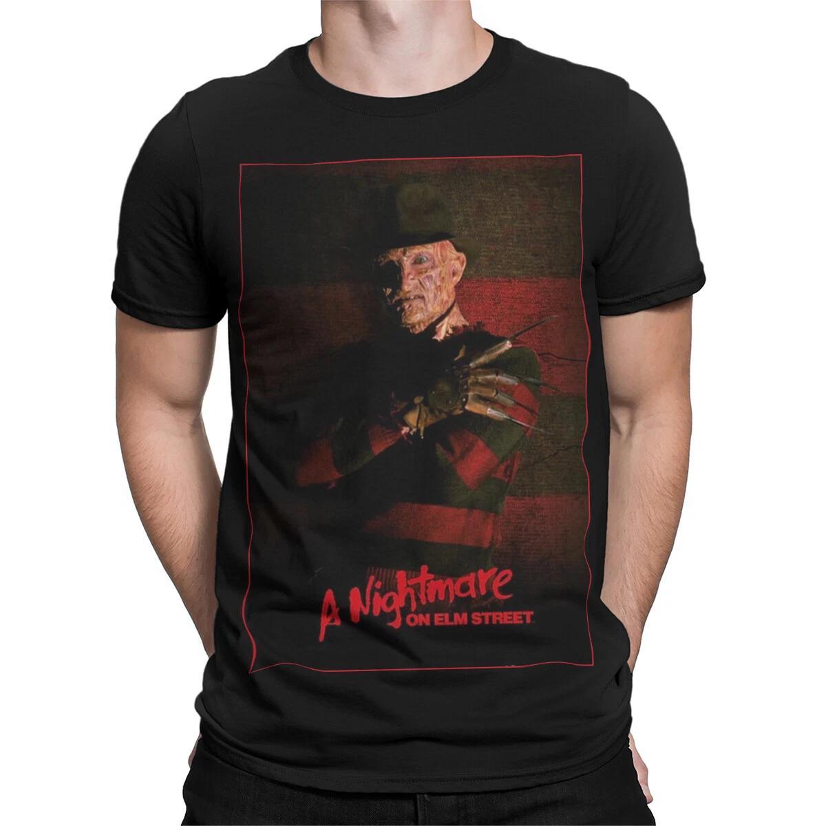 A Nightmare On Elm Street Freddy Krueger Horror Movies Mens Womens Graphic Tee S