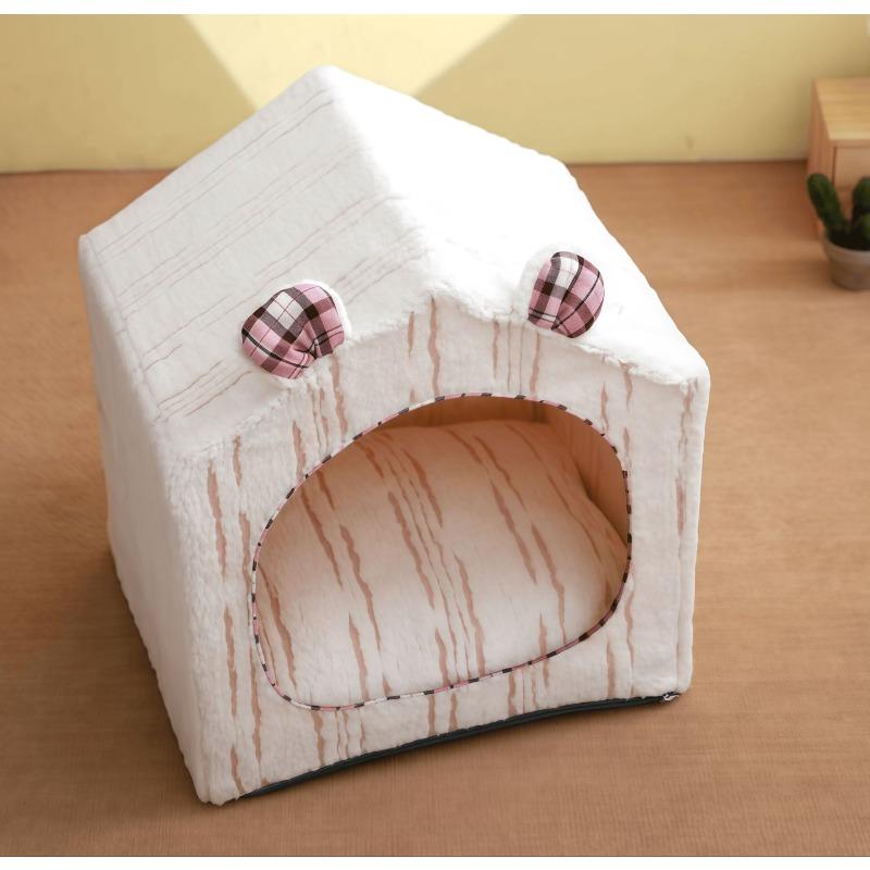 Love Pillow Pet Bed For Dog With Dog Cushion Girl Boy Indoor Puppy Accessories Home Tent House For Small Breeds Animal Camping