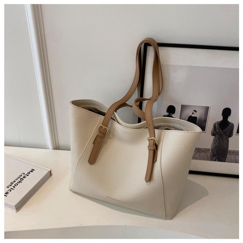 Large-capacity Minimalist Shoulder Bag for Students, Single-shoulder Bag for Casual Use, Tote Bag