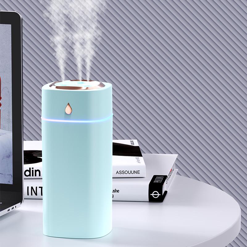 Ultra-leiser USB-Desktop-Luftbefeuchter mit großem Nebelausstoß und individuellem Logo