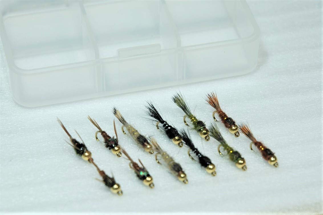 

Полный набор мушек из магазина SD Selection Tungsten Bead Head Nymph 14 #12