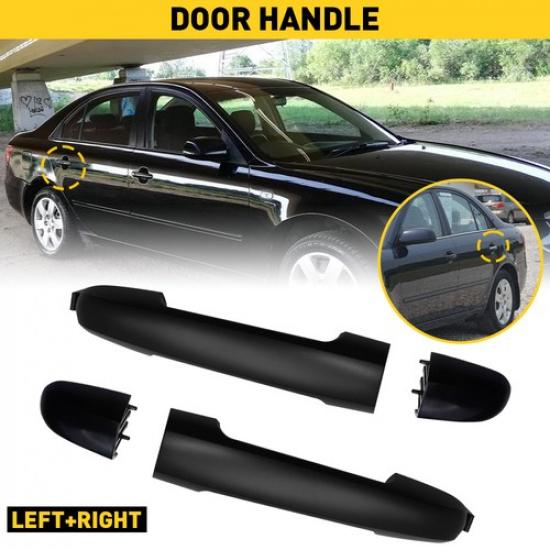

2PCS Rear Left & Right Side Exterior Door Handle for 2007 - 2010 Hyundai Sonata