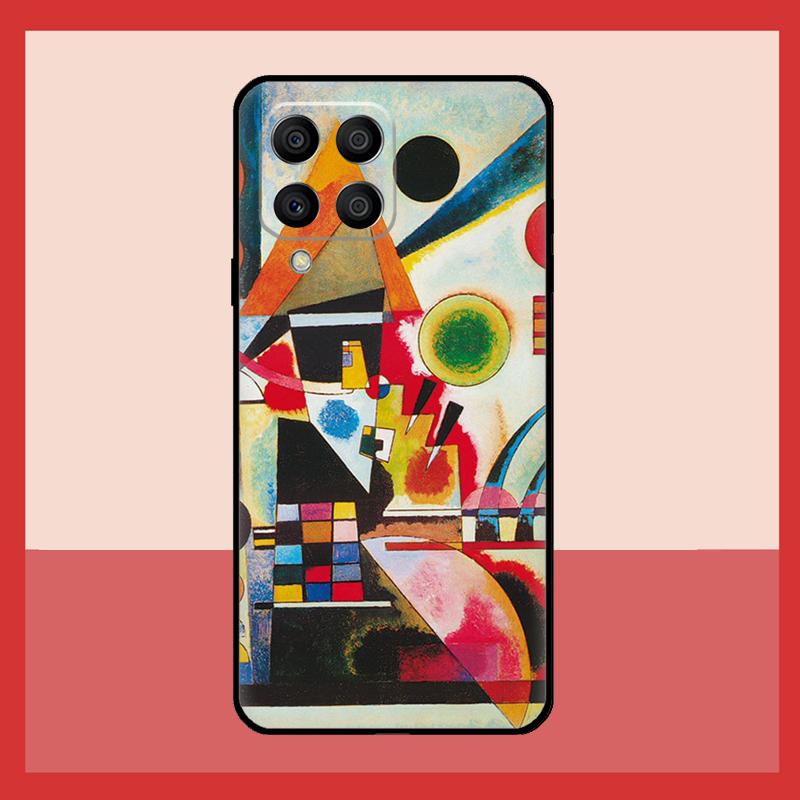 Wassily Kandinsky Abstract Artistic Case For Samsung Galaxy M56 M12 M06 M32 M52 M35 M55 M15 M11 M13 M14 M16 M36 M31 M53 M34 M54