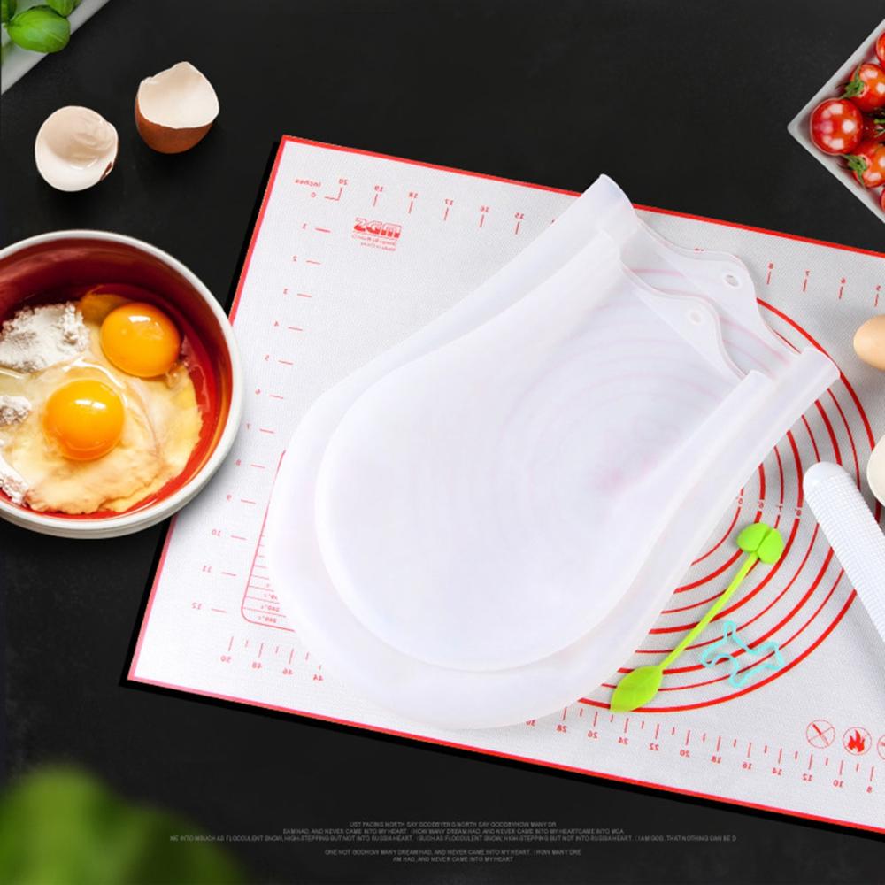Pastry Bread Multifunction Silicone Non-Toxic Flour Mixing Bag Dough Mixer Baking Tool Kneading Bag