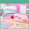 Lilo Stitch Cartoon Art Pencil Case With Large Storage Compartment For Students