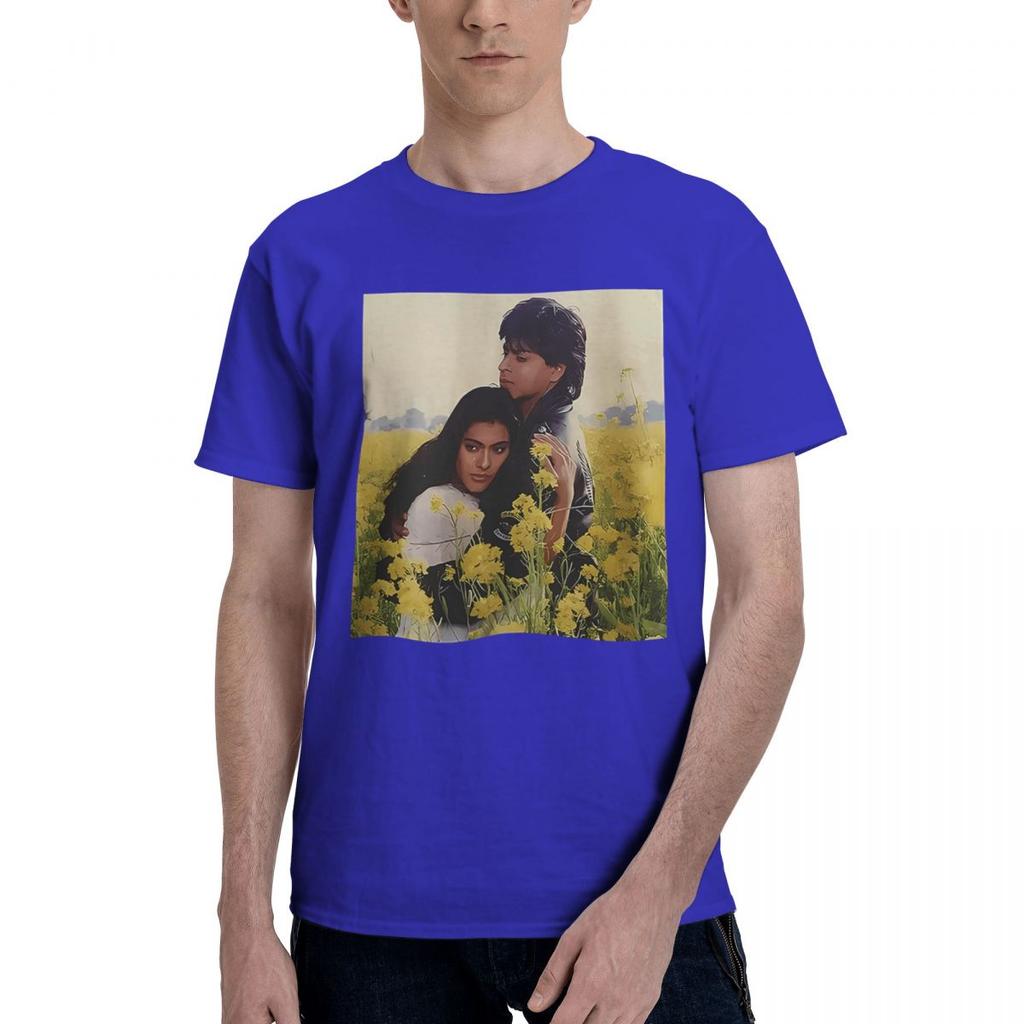 Dilwale Dulhania Le Jayenge Srk Shahrukh Khan 100 Cotton Casual Breathable Confortable Tshirt Funny Ugus TShirts Mens Gifts