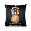 Aertemisi Burnt Peanut Live By The Goop Pillow Cover Die By The Goop Funny Meme Cowboy Cushion Case Throw Pillow Cover
