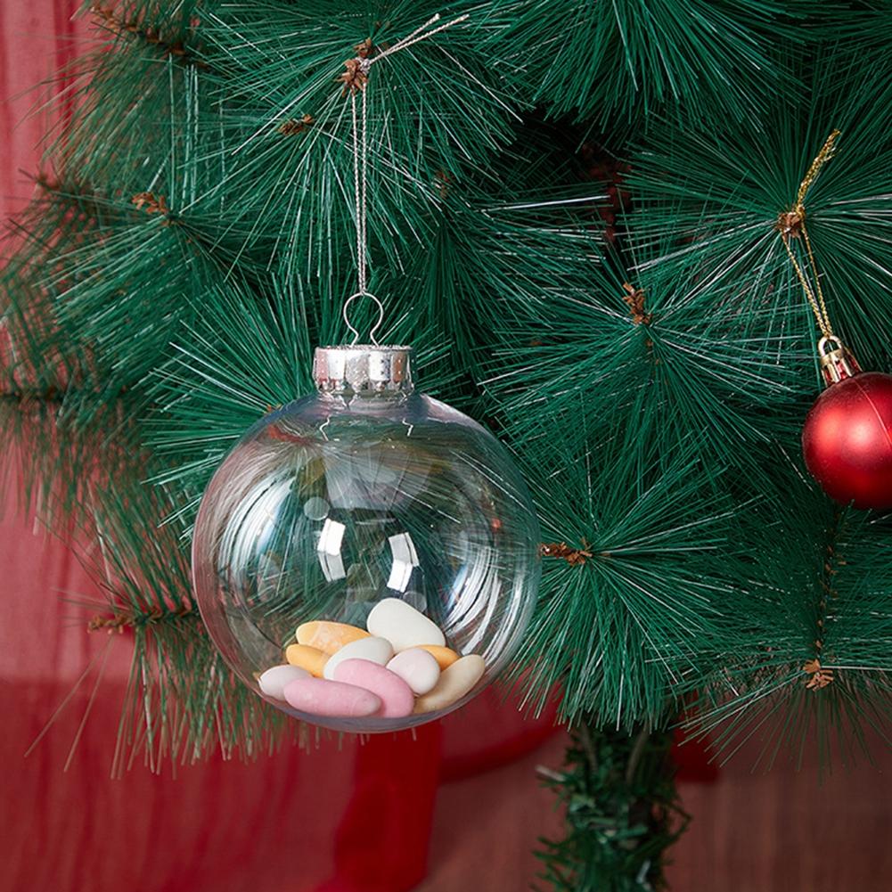Clear Acrylic Balls for Christmas Tree Wedding Party Decorative Use