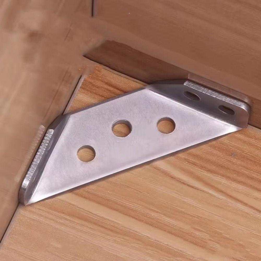Wzmocniony wspornik narożny Stal nierdzewna Wspornik kątowy Wspornik kątowy Rama drewniana Meble