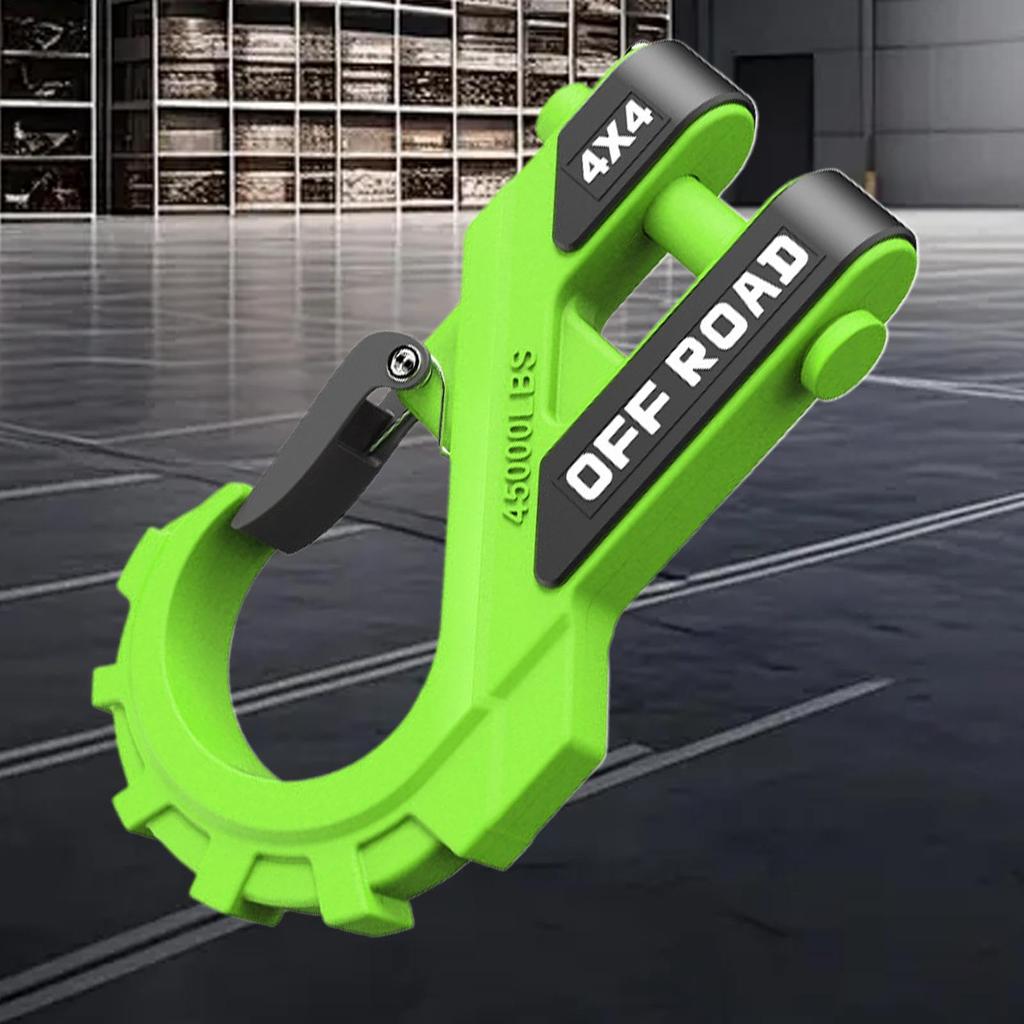 Dtharen UTV Winch Hook,3/8" Winch Hook | Trailer Chain Hook High Strength Tow Cluster