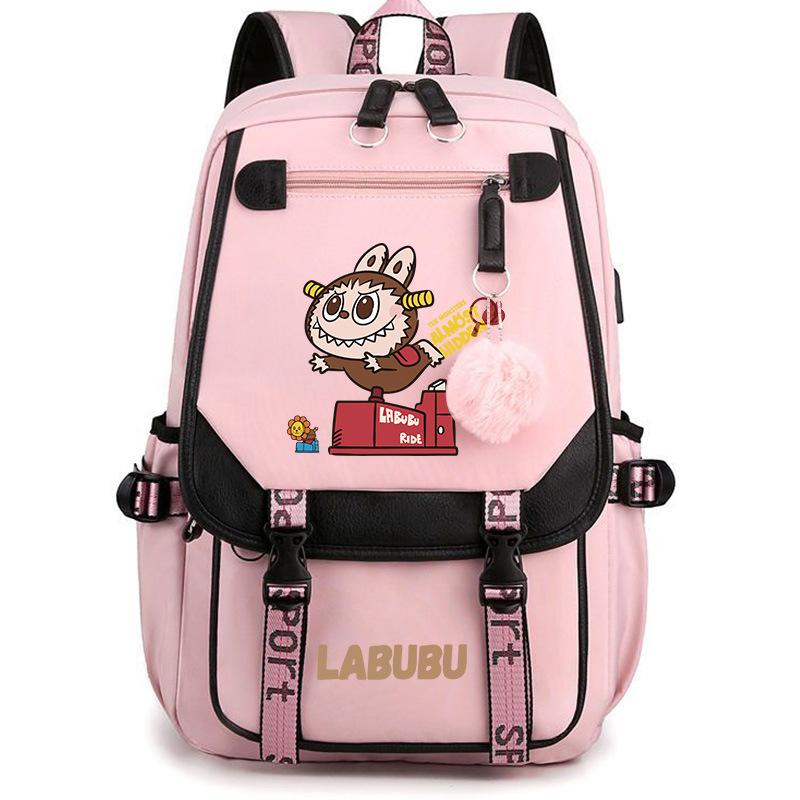 2024 New Labubu Labubu Primary School Schoolbag Boys 1236 Grade Boys Children Backpack