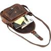 New Leather Women's Hippe Leather Purse Crossbody Shoulder Bag Travel Satchel Handbag Bag
