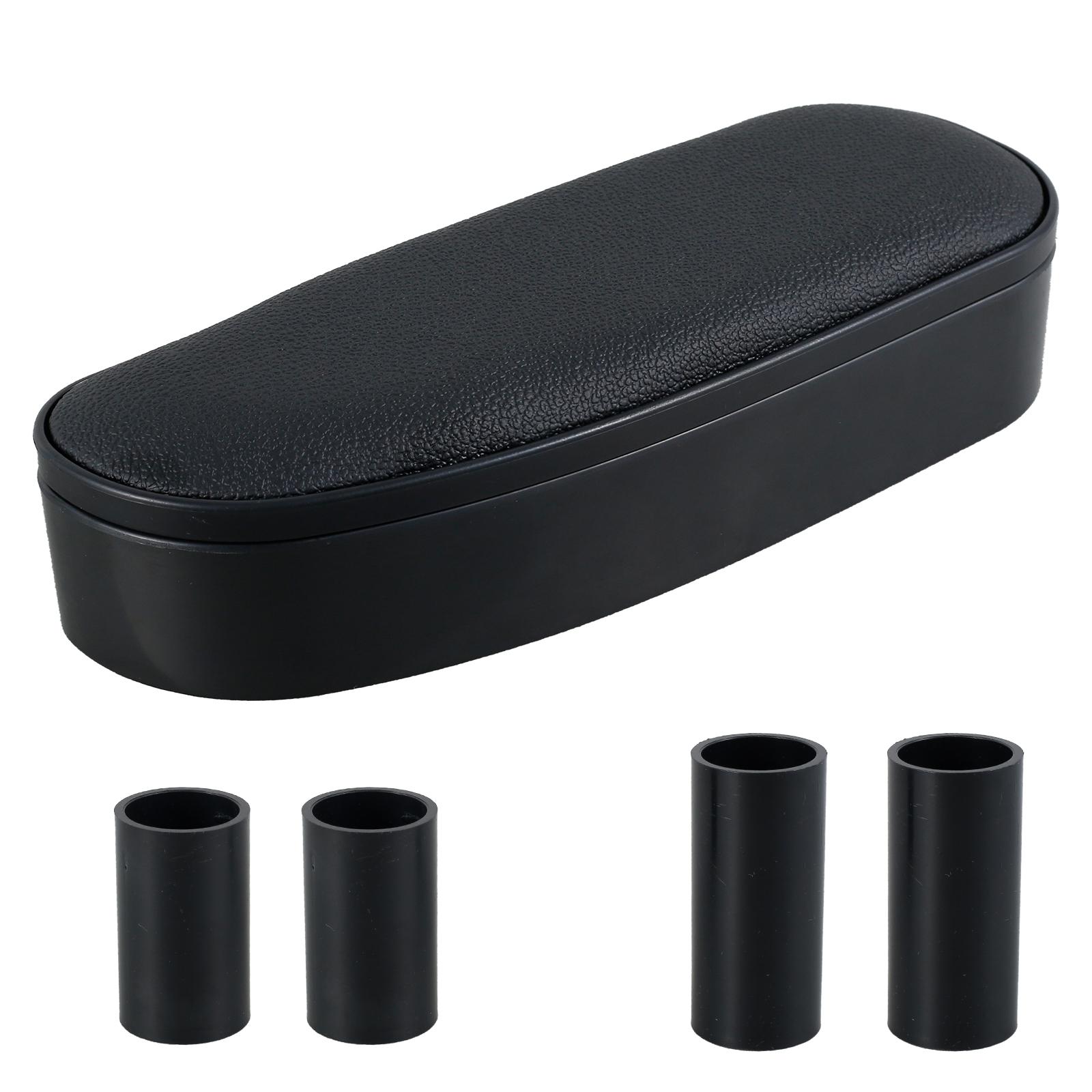 Car Armrest Pad Adjustable Auto Side Door Armrest Pillow Universal Car Armrest Support Cover with Storage Box Plastic Car чёрный
