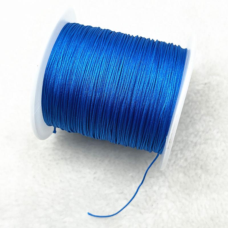 30M/Roll 0.4mm Nylon Cord Thread Chinese Knot Macrame Cord Bracelet Braided String DIY Tassels Beading Shamballa String Thread