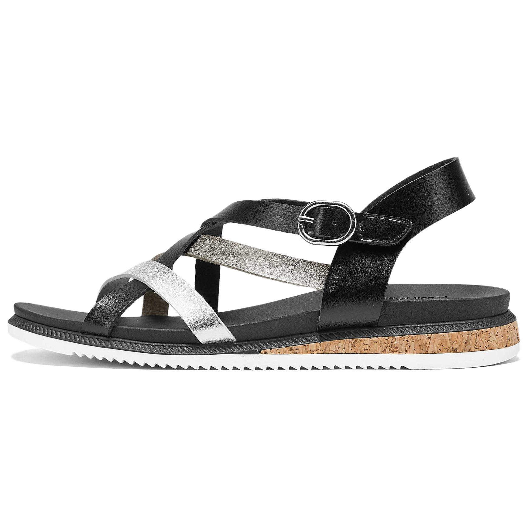 Skechers Bobs Casual Versatile Comfortable Beach Sandals Women sandals Black 114709-BLK 36