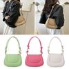 Women Simple Solid Color Crossbody Bags Underarm Bag Shoulder Bag Messenger Bag