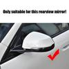 For BMW 1-Series F70 2024 2025 2026 Installation and pasting of anti scratch cover for horn shaped rearview mirror