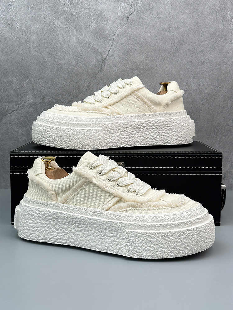 Fashion Vintage New Men's Lace Up All Match Canvas Breathable Causal Shoes Flats Male Sports Walking Sneakers  Zapatillas Hombre