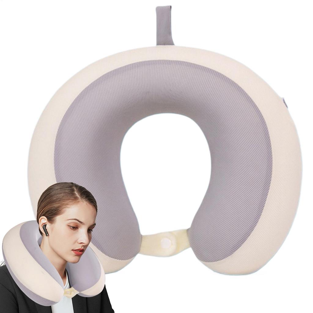 Poduszka podróżna na szyję w kształcie litery U do podróży Ergonomiczna poduszka Podparcie głowy Oddychający design na gorącą pogodę Długa