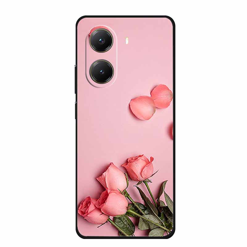 Für Poco X7 Pro Hülle X 7 Pro Coque Schwarzes Silikon Weiche Handyhülle Für Xiaomi Redmi Turbo 4 Pro Rückseitenabdeckung Case Turbo4 Pro Funda