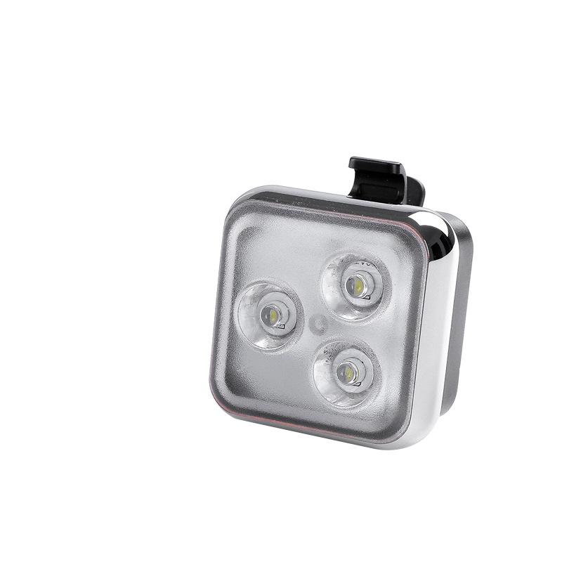 Nové 5ledové světlo na kolo USB dobíjecí venkovní noční výstražné světlo na kolo vybavené sadou zadních světlometů